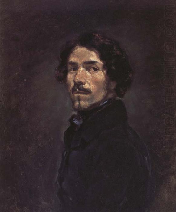 Self-Portrait, Eugene Delacroix